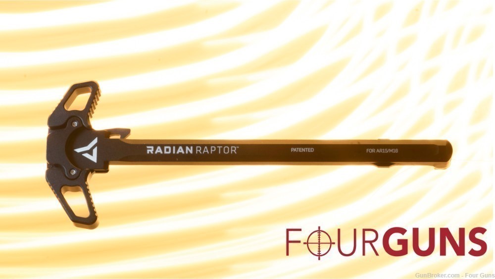 Radian Weapons Raptor-LT Black Ambi Charging Handle AR15/ M16 R0148-img-0