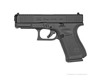Glock 19 Gen5 9mm Luger 15rd mags
