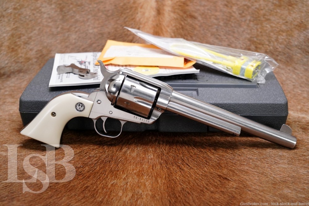 Ruger Vaquero Model 00575 .45 Colt 7 1/2” Single Action Revolver & Box 2002-img-0