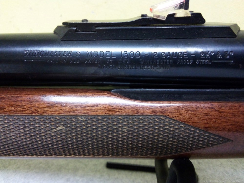 Winchester 1300 Pump Shotgun, 12G, 22" Rifled Barrel Deer Slug-img-8