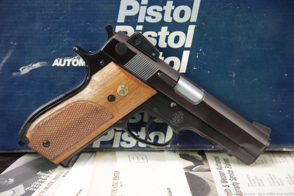Smith & Wesson S&W Model 539 9mm 4" DA/SA Semi-Automatic Pistol, MFD 1982-img-2