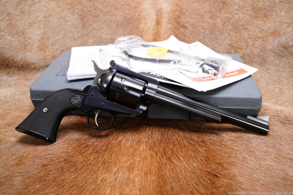 Ruger New Model Blackhawk 00505 .30 Carbine 7 1/2” SA Revolver & Box 2018-img-2