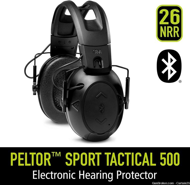  Peltor Sport Tactical 500 Electronic Hearing Protection with Bluetooth-img-4