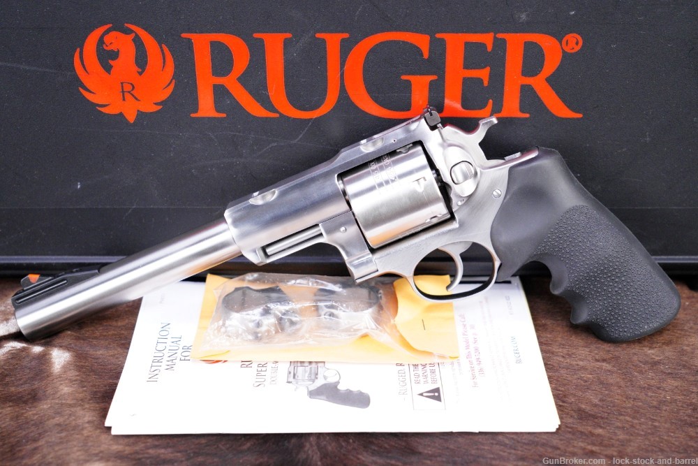 Ruger Super Redhawk KSRH-7454 .454 Casull 7.5" SA/DA Revolver & Box 2022-img-3