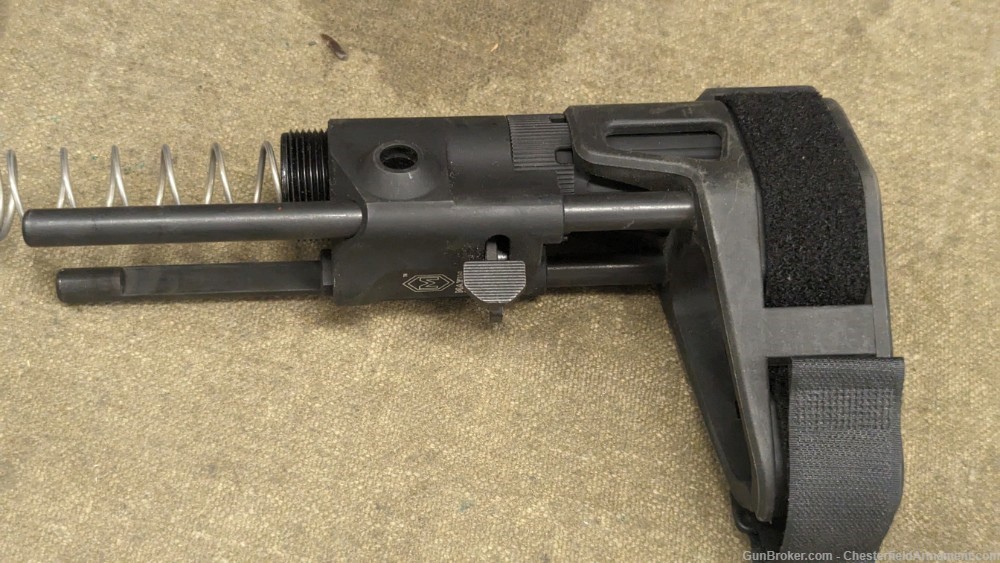Maxim Defense AR-15 pistol brace,  w/ spring and buffer-img-12