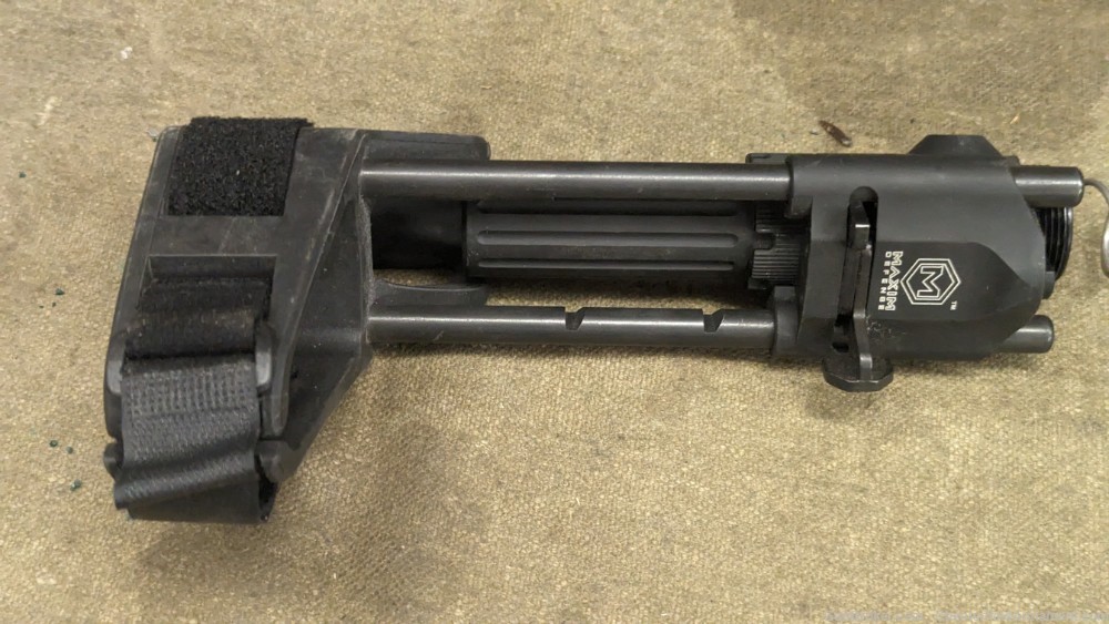 Maxim Defense AR-15 pistol brace,  w/ spring and buffer-img-3