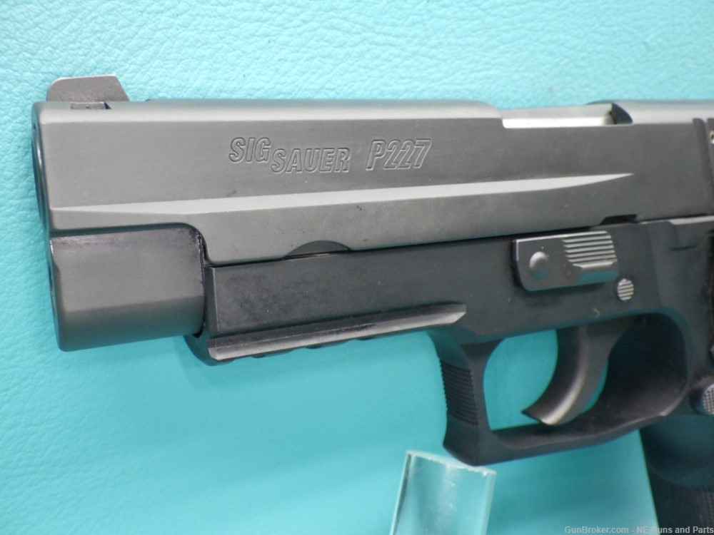 RARE Sig Sauer P227 .45acp 4.4"bbl Pistol, Box, 2 10 rnd Mags, & Siglites-img-9
