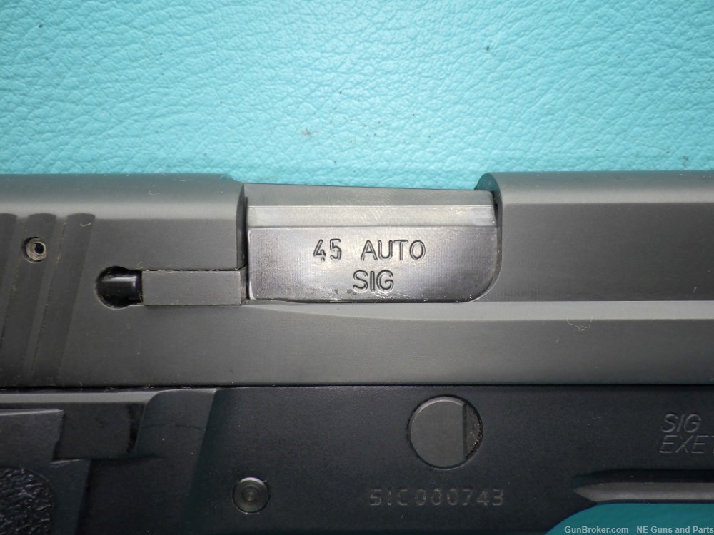 RARE Sig Sauer P227 .45acp 4.4"bbl Pistol, Box, 2 10 rnd Mags, & Siglites-img-4