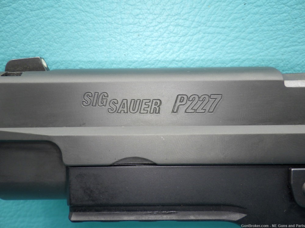 RARE Sig Sauer P227 .45acp 4.4"bbl Pistol, Box, 2 10 rnd Mags, & Siglites-img-10