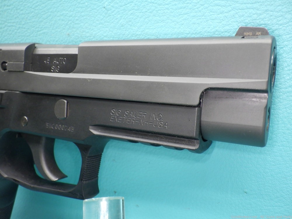 RARE Sig Sauer P227 .45acp 4.4"bbl Pistol, Box, 2 10 rnd Mags, & Siglites-img-5