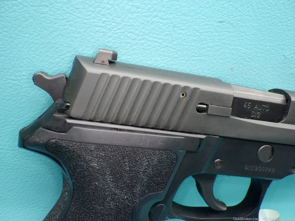 RARE Sig Sauer P227 .45acp 4.4"bbl Pistol, Box, 2 10 rnd Mags, & Siglites-img-3