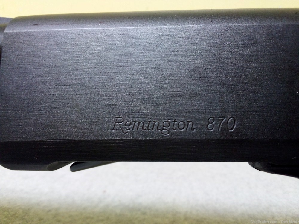 Remington 870, 12G Pump Shotgun,  25.5" VR Barrel,  Modified Choke-img-4
