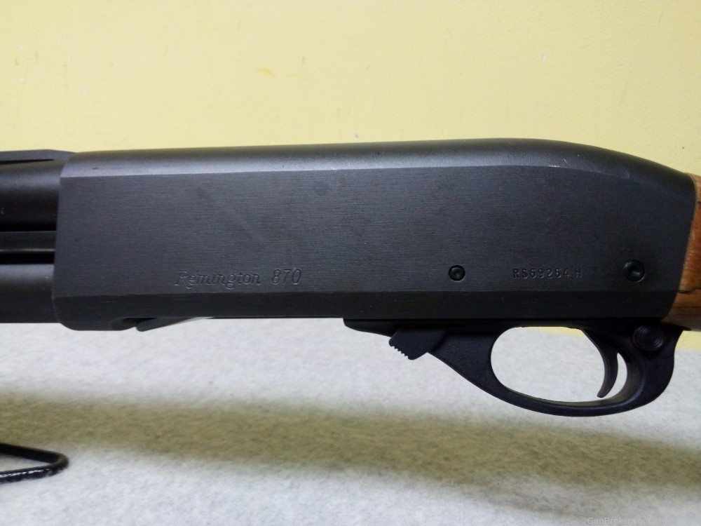 Remington 870, 12G Pump Shotgun,  25.5" VR Barrel,  Modified Choke-img-3