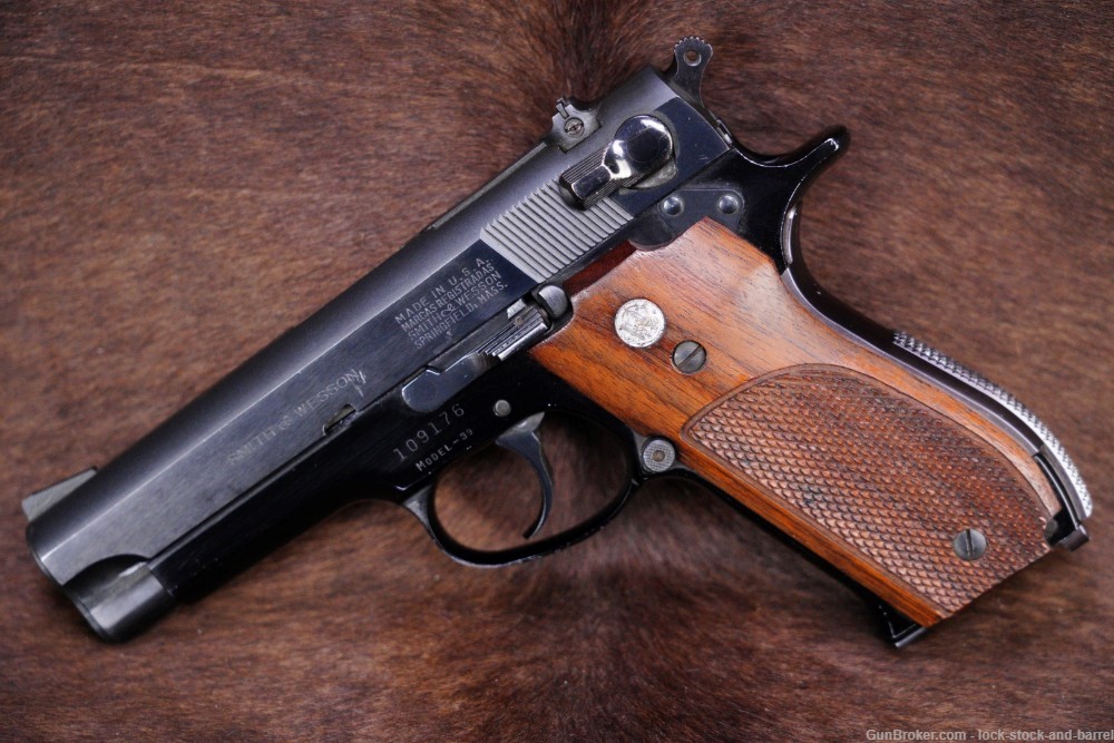 Smith & Wesson S&W Model 39 No Dash 9mm 4" DA/SA Semi-Automatic Pistol C&R-img-3