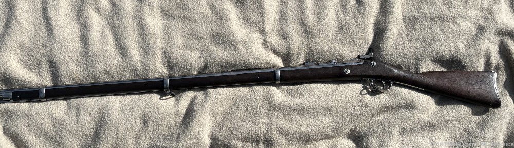 Trapdoor Springfield, 1866 Original, .50-70, w bayonet -img-6