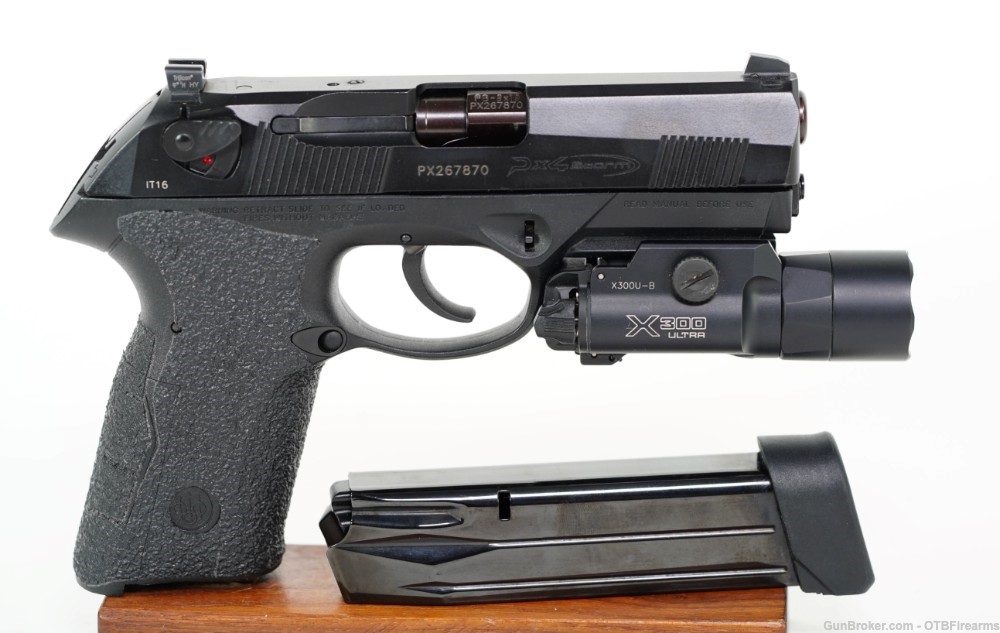 Beretta PX4 Storm, Factory Box, 2 Mags, Surefire X300-Ultra 9mm-img-1