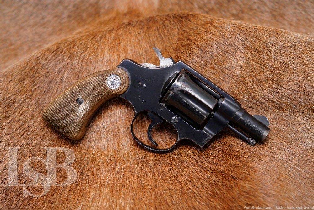 Colt Detective Special 2nd Issue 2" Blue .38 Spl. 6-Shot Revolver, 1968 C&R-img-0