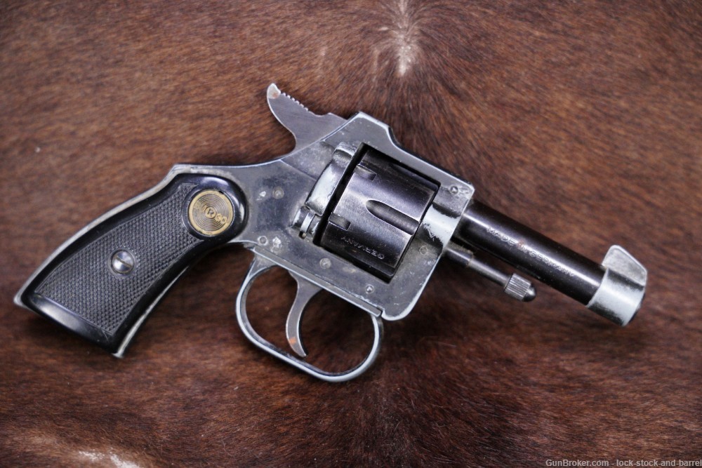 Burgo Model NR 103 .22 Short 2 1/2” SA/DA German Made Revolver 1966 C&R-img-0