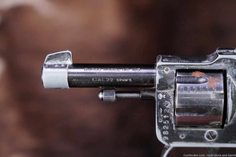 Burgo Model NR 103 .22 Short 2 1/2” SA/DA German Made Revolver 1966 C&R-img-11
