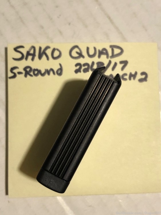 Sako Quad P04 22lr 17 Mach 2 steel 5 round magazine-img-3