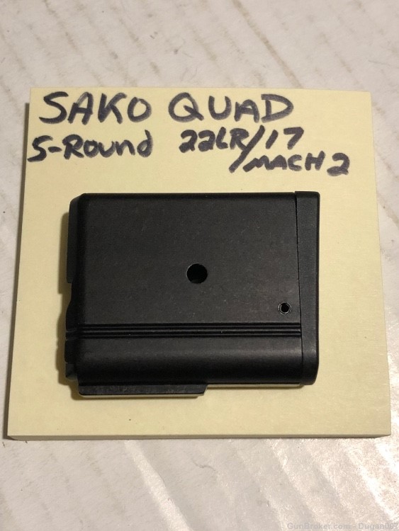Sako Quad P04 22lr 17 Mach 2 steel 5 round magazine-img-0