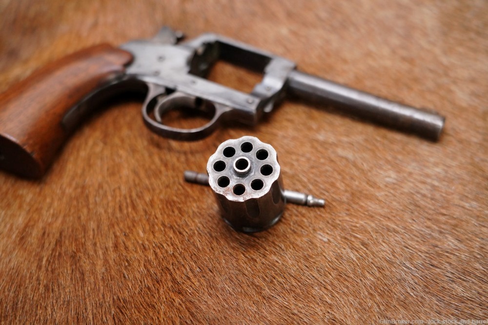 Iver Johnson Target Sealed 8 Model 68 .22 S/L/LR 4” SA/DA Revolver, C&R-img-10