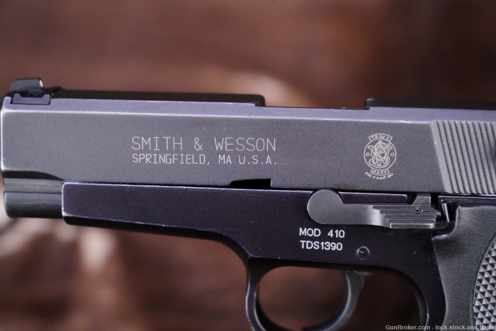 Smith & Wesson Model 410 .40 S&W 4" DA/SA Semi-Automatic Pistol 1996-2007-img-9
