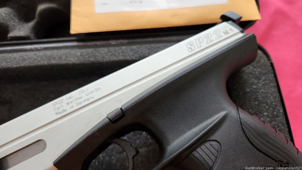Rare DISCONTINUED German Made Walther Sp22 Target .22lr -img-8