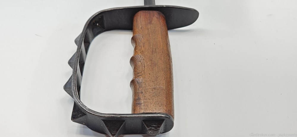 WWI USGI Trench Knife LFC 1917 Original Sheath RARE-img-12