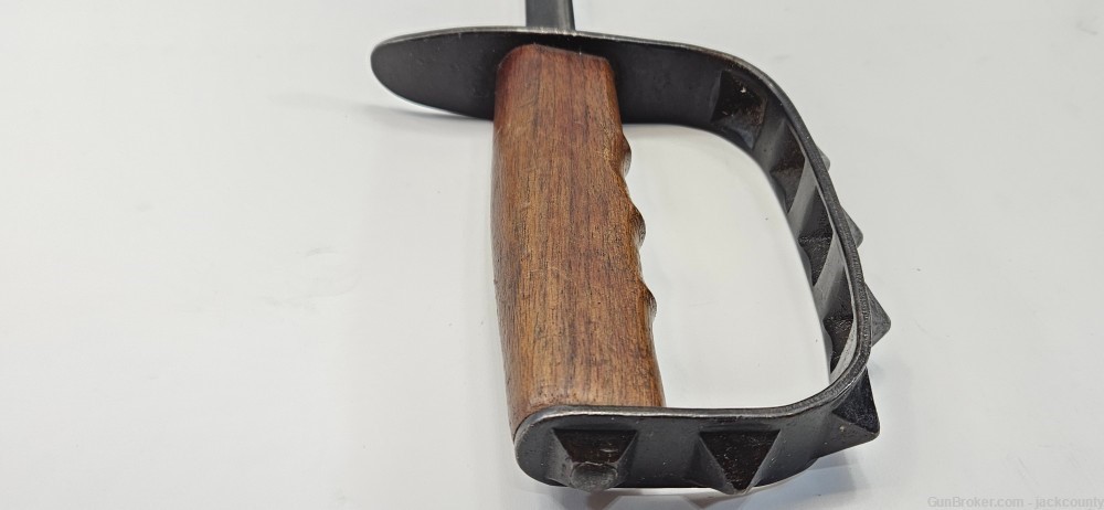 WWI USGI Trench Knife LFC 1917 Original Sheath RARE-img-11
