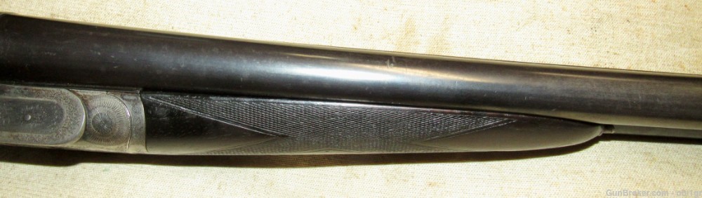 Super Antique English Purdey 12 Gauge Double Barrel Hammerless Shotgun 1886-img-35