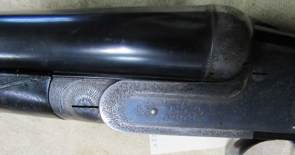 Super Antique English Purdey 12 Gauge Double Barrel Hammerless Shotgun 1886-img-21