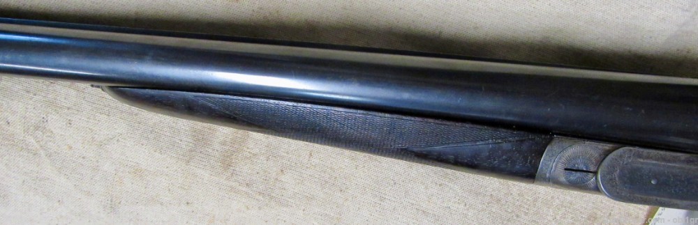 Super Antique English Purdey 12 Gauge Double Barrel Hammerless Shotgun 1886-img-32