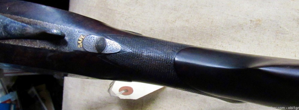 Super Antique English Purdey 12 Gauge Double Barrel Hammerless Shotgun 1886-img-45