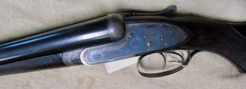 Super Antique English Purdey 12 Gauge Double Barrel Hammerless Shotgun 1886-img-17