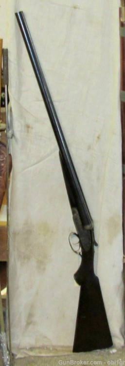 Super Antique English Purdey 12 Gauge Double Barrel Hammerless Shotgun 1886-img-0