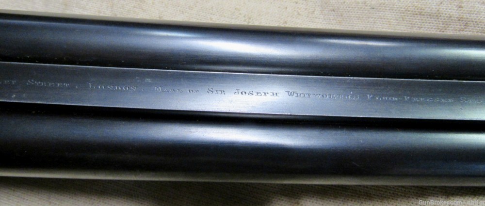 Super Antique English Purdey 12 Gauge Double Barrel Hammerless Shotgun 1886-img-38