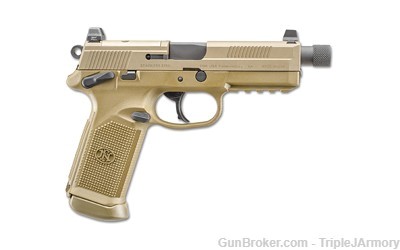 FN America, FNX-45 Tactical, DA/SA, Semi-automatic, Full Size Pistol, 45ACP-img-0