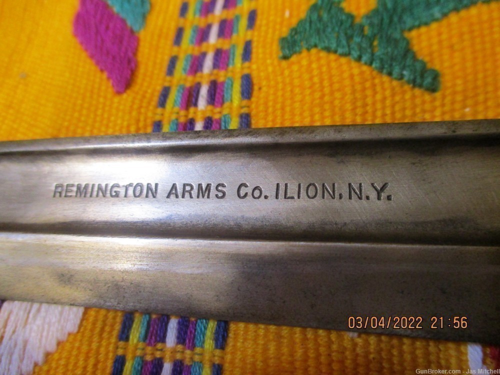 Remington arms Co. Marked Bayonet for the 7mm Rolling-Block  Rifle-img-0