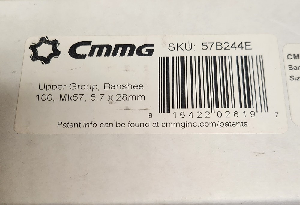 CMMG Banshee 100 MK57 5.7 x 28mm Complete Upper + 6 40 round magazines! -img-1