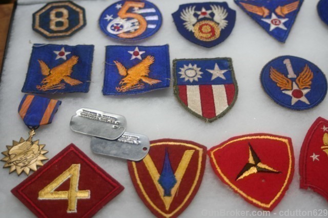 USAAF & USMC WWII unit patches-img-1