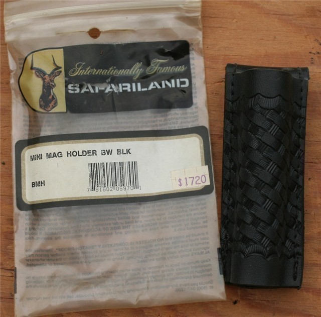 Safariland nylon mini-mag flashlight holder-img-0