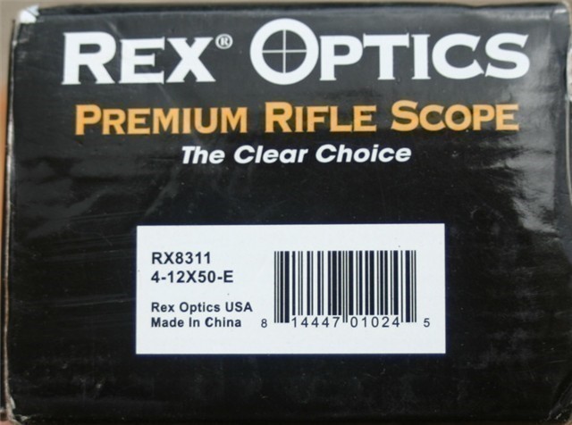 REX 4 x 12 x 50 scope - nitrogen filled-img-1