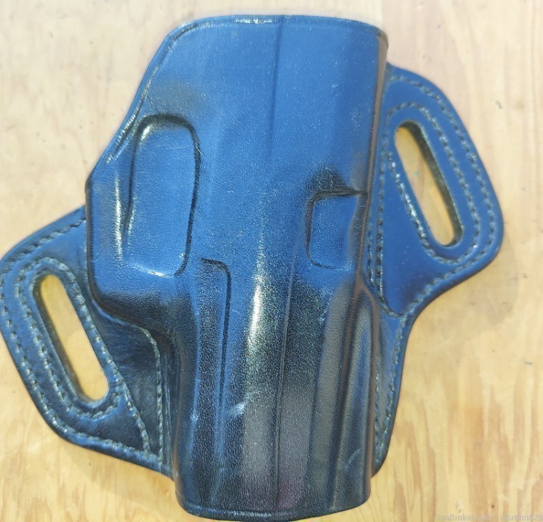 GALCO con400B RH black leather holster for H&K USP compact -img-0