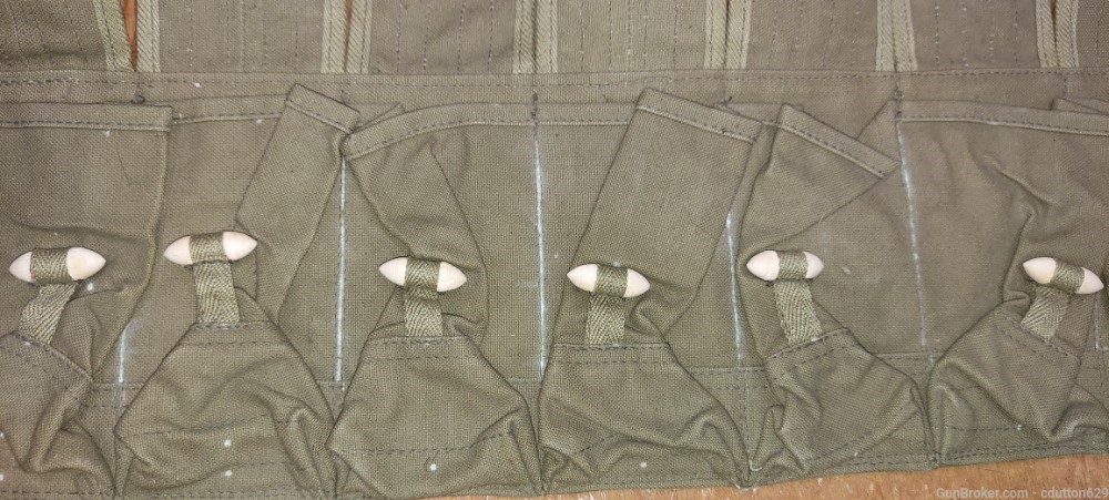 Chinese SKS chest ammo canvas pouch-img-2