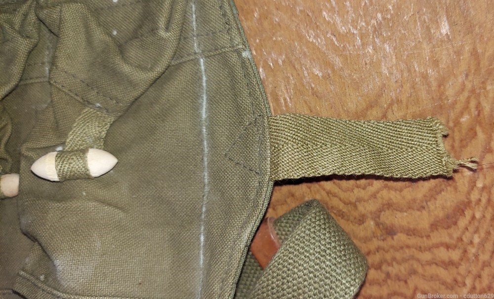 Chinese SKS chest ammo canvas pouch-img-5