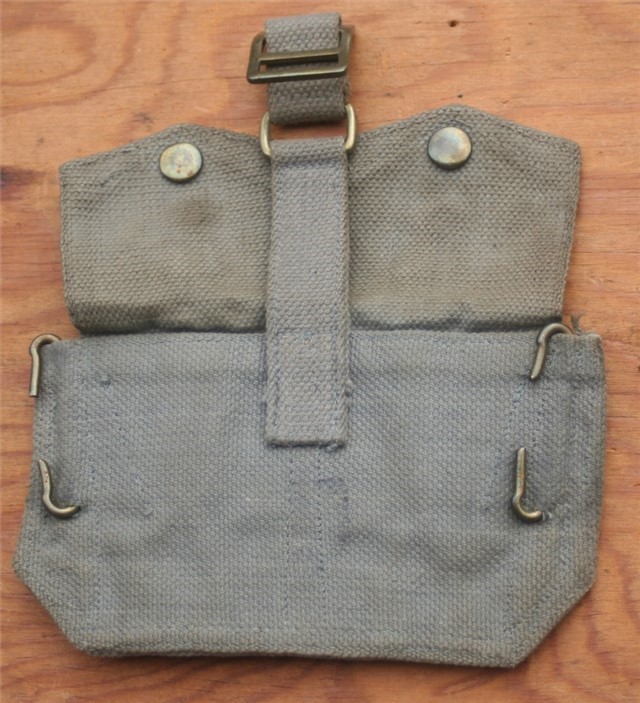 British Enflield canvas cartridge pouch-img-2