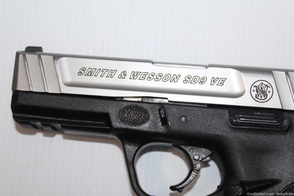Smith & Wesson (S&W) SD9 VE 9mm Two-Tone Semi-Auto Pistol ONLY No Mag      -img-16