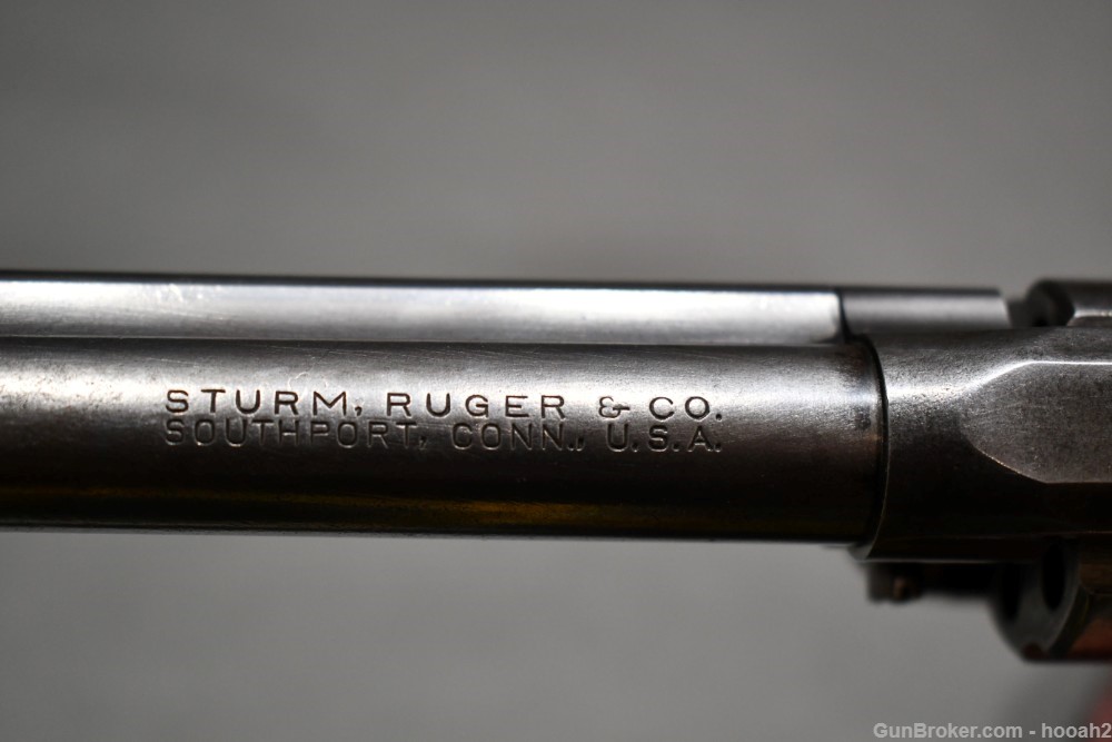 Ruger Single Six Flat Top 3 Screw Revolver 22 LR 1956 C&R READ-img-17