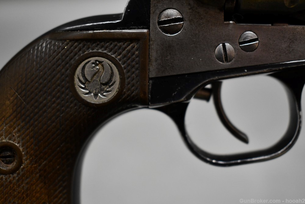 Ruger Single Six Flat Top 3 Screw Revolver 22 LR 1956 C&R READ-img-3